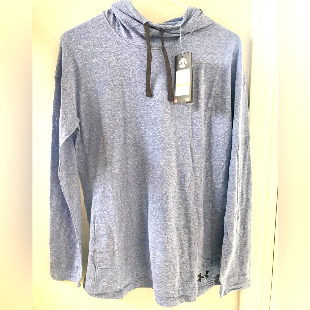 SOLD Under Armour hooded lightweight long sleeve shirt NWT